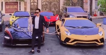 Đại gia thẩm mỹ Sài Gòn kéo dàn siêu xe 200 tỷ... đi khoe 