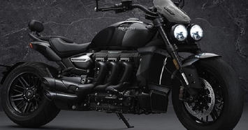 Cận cảnh Triumph Rocket 3 Black Edition bản giới hạn chỉ 1.000 chiếc