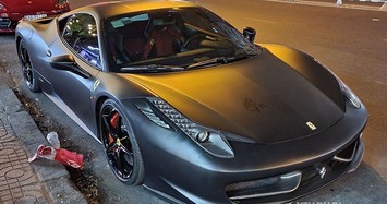 Chiêm ngưỡng Ferrari 458 Italia dạo phố Sài Gòn