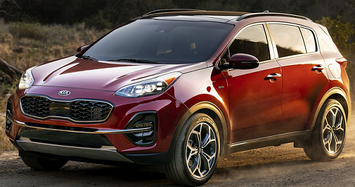 Cận cảnh Kia Sportage 2022 bất ngờ lộ diện 