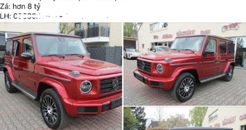 Mercedes-Benz G-Class máy dầu hơn 8 tỷ đồng