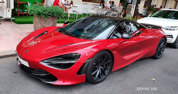 Chiêm ngưỡng siêu xe McLaren 720S Spider ở Sài Gòn