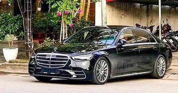 Cận cảnh Mercedes-Benz S500 2021 hạng sang về Hải Phòng