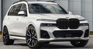 BMW X7 2022 lộ diện trên đường phố, chuẩn bị ra mắt 