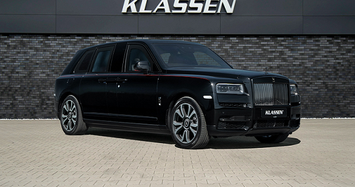 Xe siêu sang bọc thép Rolls-Royce Cullinan chỉ đại gia mới có tiền mua