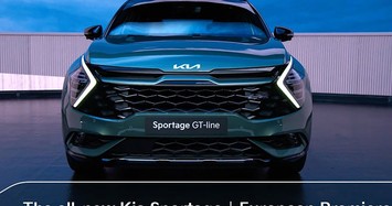 Cận cảnh Kia Sportage 2022 phiên bản châu Âu cực hầm hố 