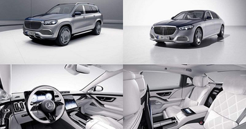 Cận cảnh xe siêu sang Mercedes-Maybach S-Class và GLS 