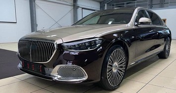 Cận cảnh xe siêu sang Mercedes-Maybach S680 chỉ có đại gia mới mua nổi 