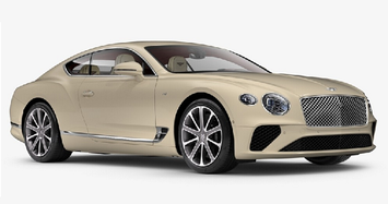 Bentley Continental GT V8 màu cà phê sữa của đại gia Đặng Lê Nguyên Vũ