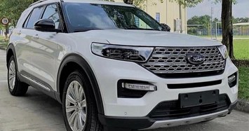 Cận cảnh SUV  Ford Explorer 2022 tại Việt Nam 