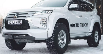 Cận cảnh Mitsubishi Pajero Sport hầm hố với gói độ offroad Artic Trucks