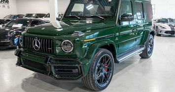 Mercedes-AMG G63 2022 màu hiếm giá hơn 14 tỷ tại Việt Nam