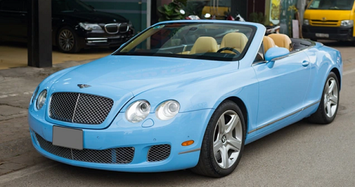 Xe mui trần siêu sang Bentley Continental GTC đầu tiên về Việt Nam rao bán gần 3 tỷ đồng