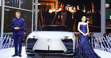 Cận cảnh xe sang Lexus LF-Z với thiết kế vượt thời đại 