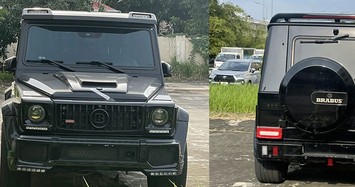 Công an phát hiện xe sang Mercedes G63 độ Brabus 800 hơn 10 tỷ gắn biển giả 