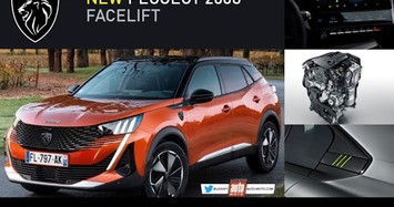 Cận cảnh Peugeot 2008 có nhiều thay đổi về ngoại hình  