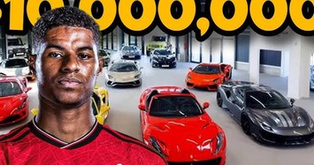 Điểm danh ôtô khủng tiền tỷ của tiền đạo “tay chơi” Marcus Rashford