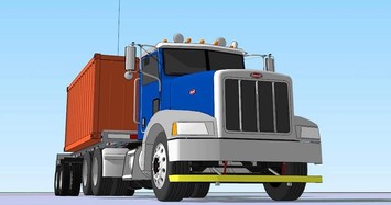 Ý tưởng giúp “hung thần” container hạn chế đâm chết người khi tai nạn