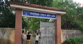 Học sinh lớp 7 gọi cậu ruột đuổi đánh thầy trong trường