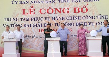 Hậu Giang ra mắt trung tâm phục vụ hành chính công