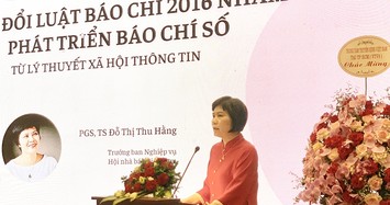 Sửa đổi, bổ sung Luật Báo chí tạo điều kiện cho báo chí phát triển 