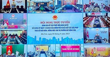 Thủ tướng chủ trì Hội nghị về tháo gỡ khó khăn thị trường bất động sản