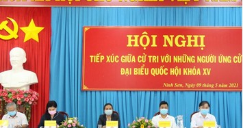 Chủ tịch VUSTA Phan Xuân Dũng và các ứng viên ĐBQH tiếp xúc cử tri xã Lâm Sơn, Quang Sơn