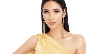 Á hậu Hoàng Thùy nghi nâng ngực thi Miss Universe 2019