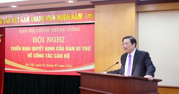 Ông Đặng Văn Dũng được bổ nhiệm làm Phó Trưởng Ban Nội chính Trung ương