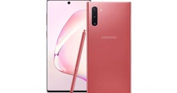 Galaxy Note10 màu hồng lộ ảnh báo chí, bút S pen cùng màu đi kèm