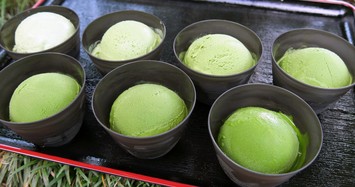 Kem matcha 7 cấp độ của Nhật độc đáo lạ miệng thế nào?