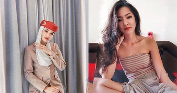 Gu thời trang hiện đại của hotgirl làm tiếp viên hàng không Dubai