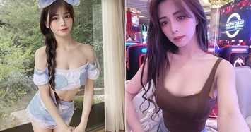 Hot girl chuộng phong cách áo ngắn cũn, xẻ ngực sâu táo bạo