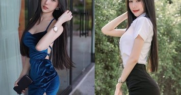 Ngắm vẻ đẹp của hotgirl có phong cách gợi cảm