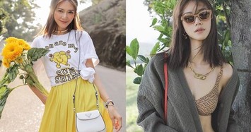 Bà mẹ một con gợi cảm diện bikini khoe dáng cạnh ao làng 