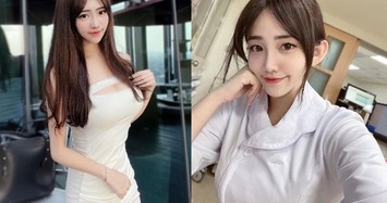 Nữ y tá xinh đẹp khoe gu thời trang cực nóng bỏng 