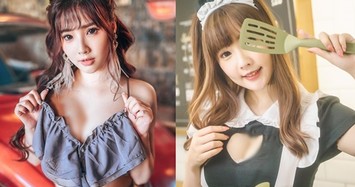 Hotgirl gợi cảm Little Apple hóa thân thành hầu gái 