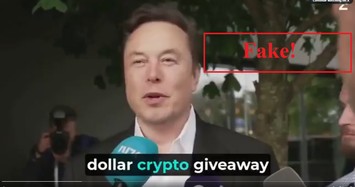 Video lan truyền Elon Musk tặng 20 triệu đô tiền số là deepfake