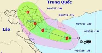 Vừa hết nắng nóng cực đại, bão giật cấp 11 đang hướng vào miền Bắc 