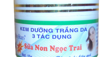 Vì sao kem dưỡng trắng da ngọc trai của mỹ phẩm Thịnh Phát bị thu hồi?