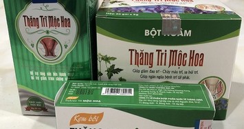 Đại tràng MH, Thăng trĩ Mộc Hoa của Mộc Hoa Đường vi phạm quảng cáo