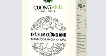 Trà giảm cân Cường Anh từng chứa chất cấm, có đáng tin?