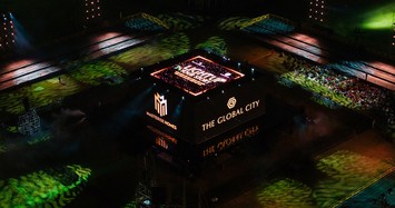 Hé lộ sân khấu lập phương khổng lồ đêm countdown tại The Global City