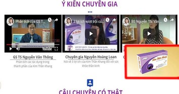 Lợi dụng GS.TS y khoa, TPCN Kim Thần Khang quảng cáo sai luật “bẫy” NTD?