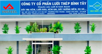 Lưới thép Bình Tây bị phạt 455 triệu đồng do vi phạm về môi trường, 