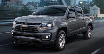 Cận cảnh Chevrolet Colorado 2021 cải tiến ngoại hình bắt mắt