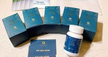 Cảnh báo Viên bổ thảo mộc G Star có dấu hiệu làm giả