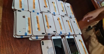 Chặn đứng xe tải chở hơn 2.000 điện thoại iPhone lậu về TP.HCM tiêu thụ