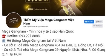 Gà Spa, Thẩm mỹ viện Mega Gangnam tiếp tục bị xử phạt