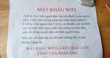 Muôn vàn cách đặt mật khẩu wifi “hack não” gây ức chế 